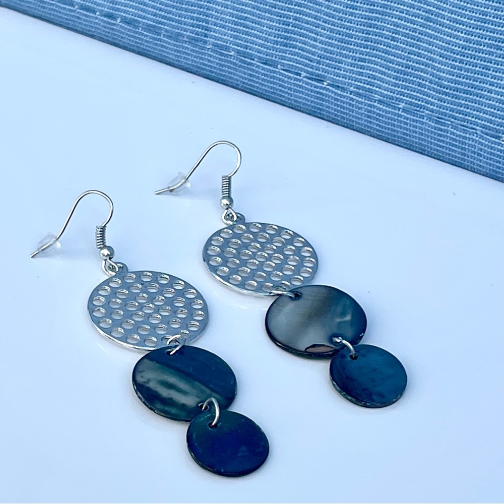 Mermaid Charm- Dangling Earrings